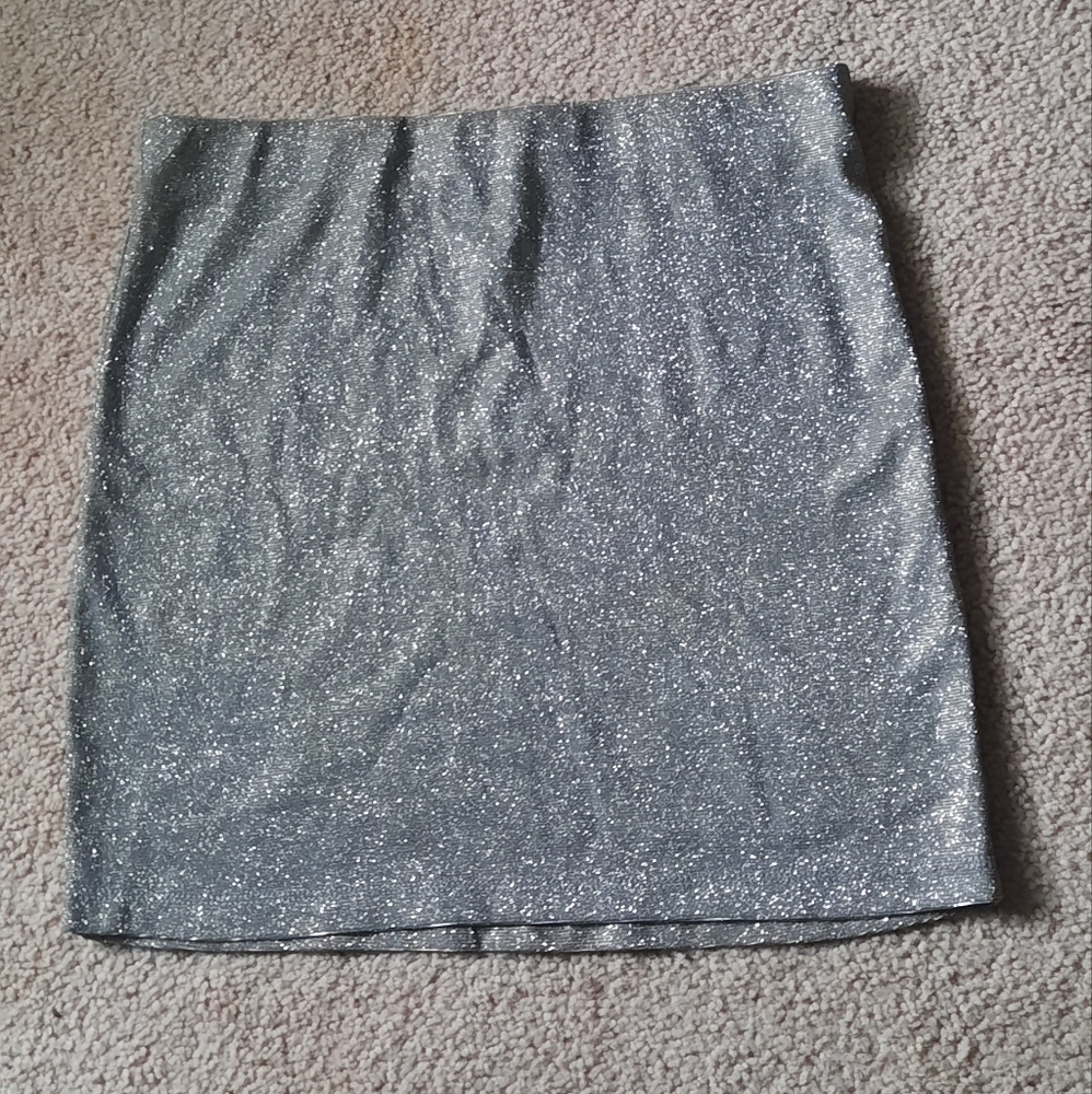 Sparkle mini skirt